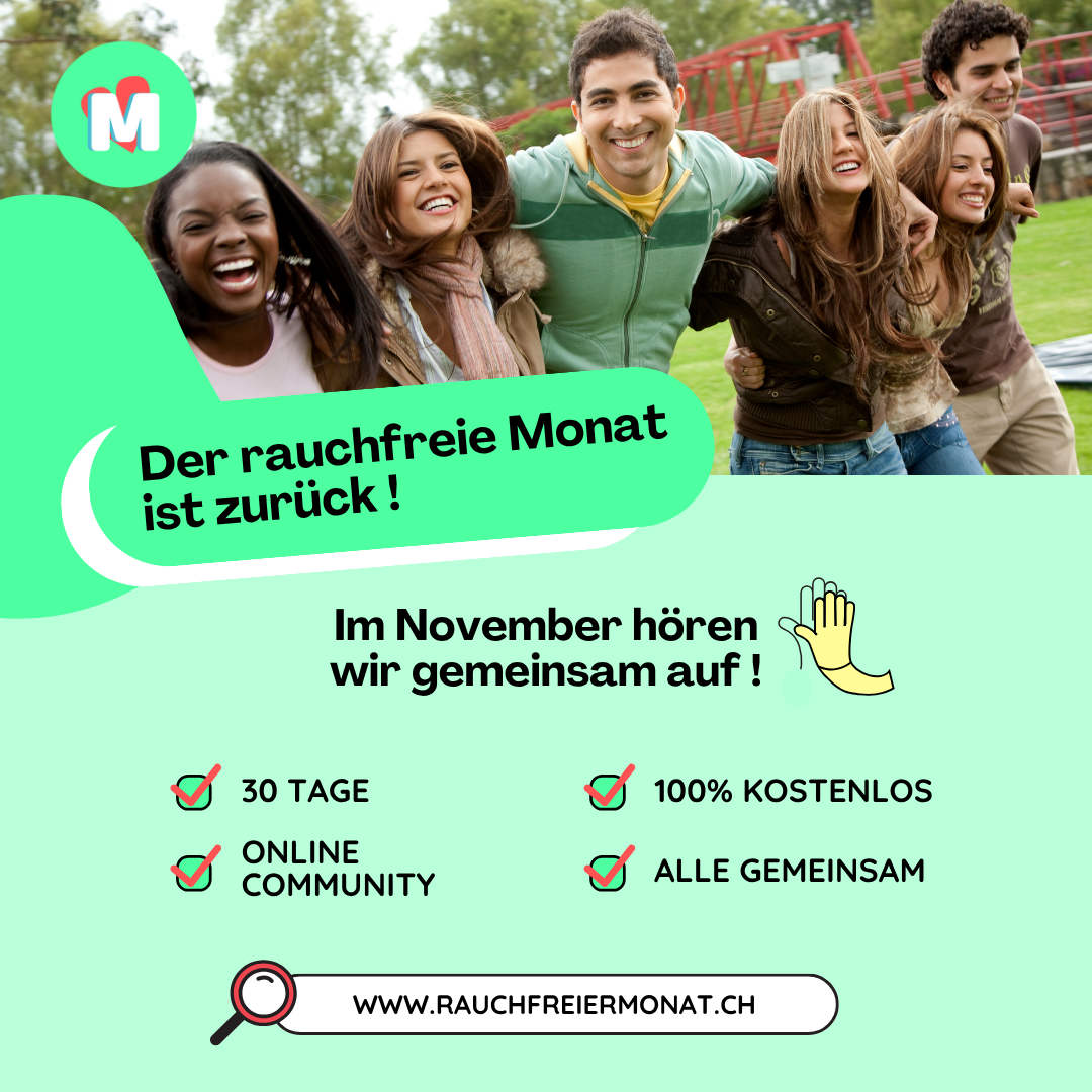Bild Kampagne «Rauchfreier Monat» 